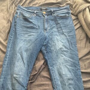 d.jeans Straight Leg Blue Jeans